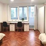 Green Flat Near The City Center With Free Parking